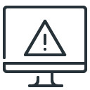 Icon_monitor,-computer,-attention,-warning