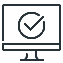 Icon_monitor,-computer,-tick